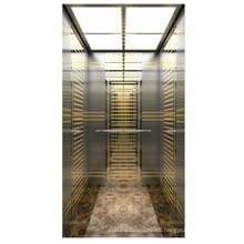 Black titanium mirror etching stainess steel  Luxury home lifts prices residential elevator